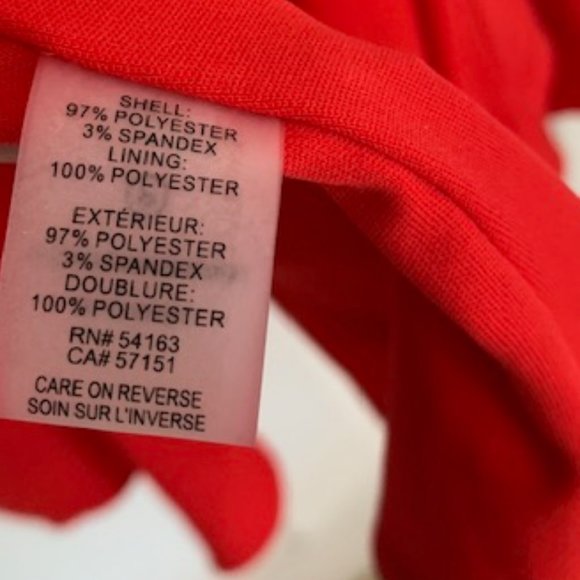 Ivanka Trump Red Dress Midi Size 10 - Picture 6 of 7